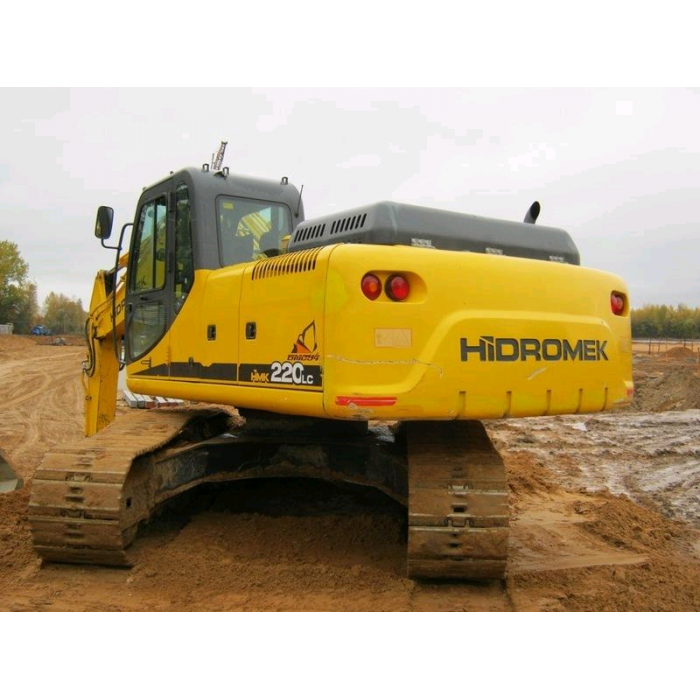 Аренда экскаватора Hidromek 220 с гидромолотом