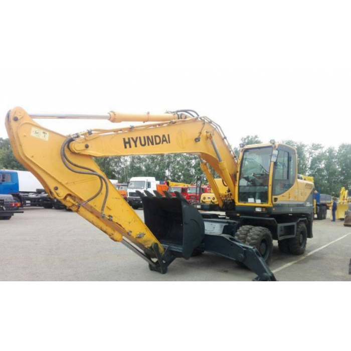 Аренда траншейного экскаватора Hyundai R210W-9S