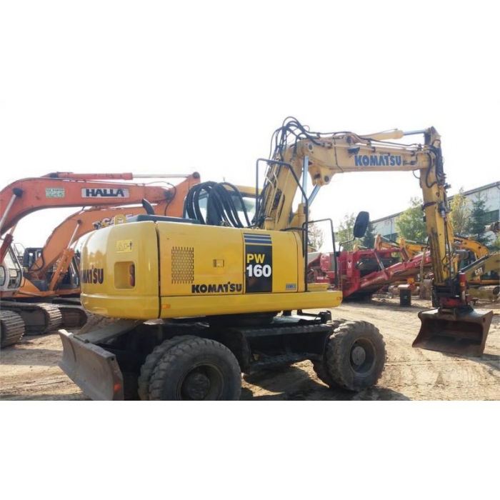 Аренда колесного экскаватора Komatsu PW160-7K