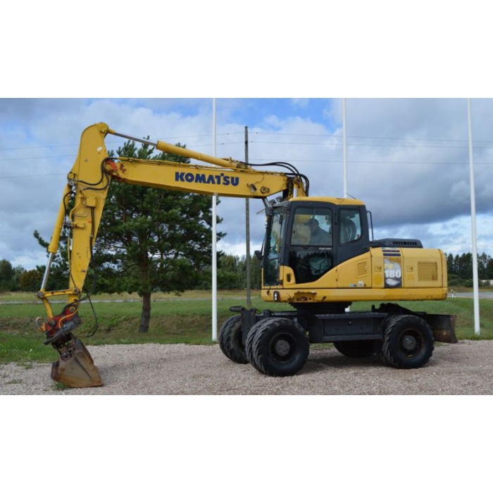 Аренда колесного экскаватора Komatsu PW140-7