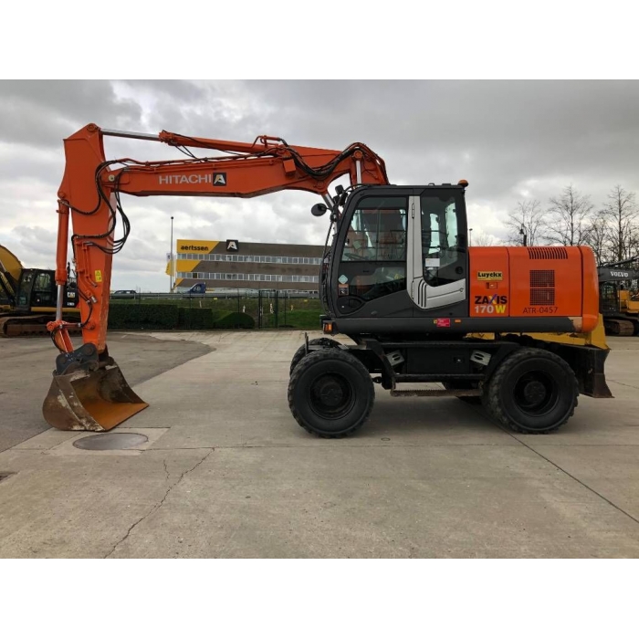Аренда колесного экскаватора Hitachi ZX 170 W