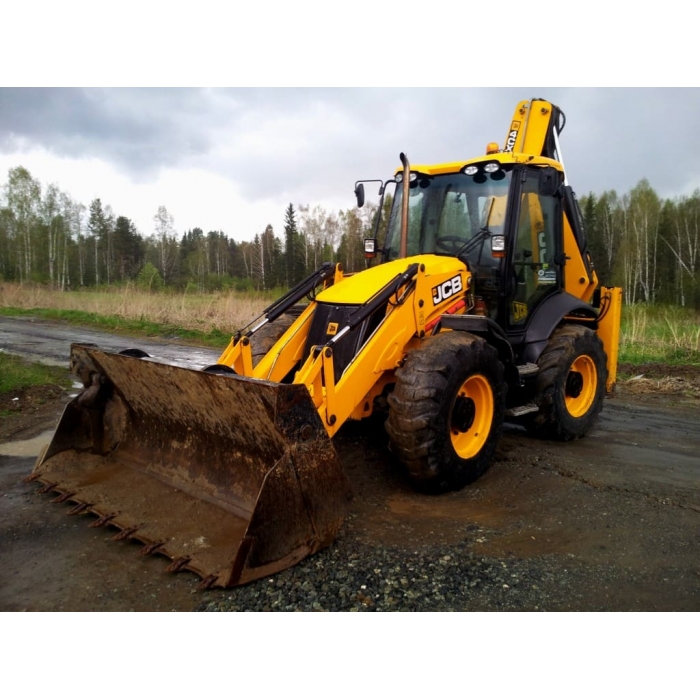 Аренда экскаватора-погрузчика JCB 4CX с ковшом 40 см