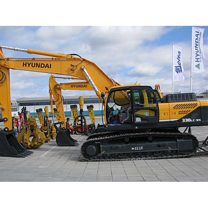 Аренда гусеничного экскаватора Hyundai 330