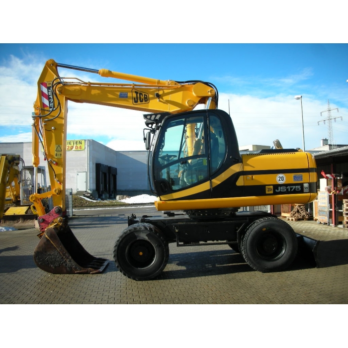 Аренда колесного экскаватора JCB JS 175W