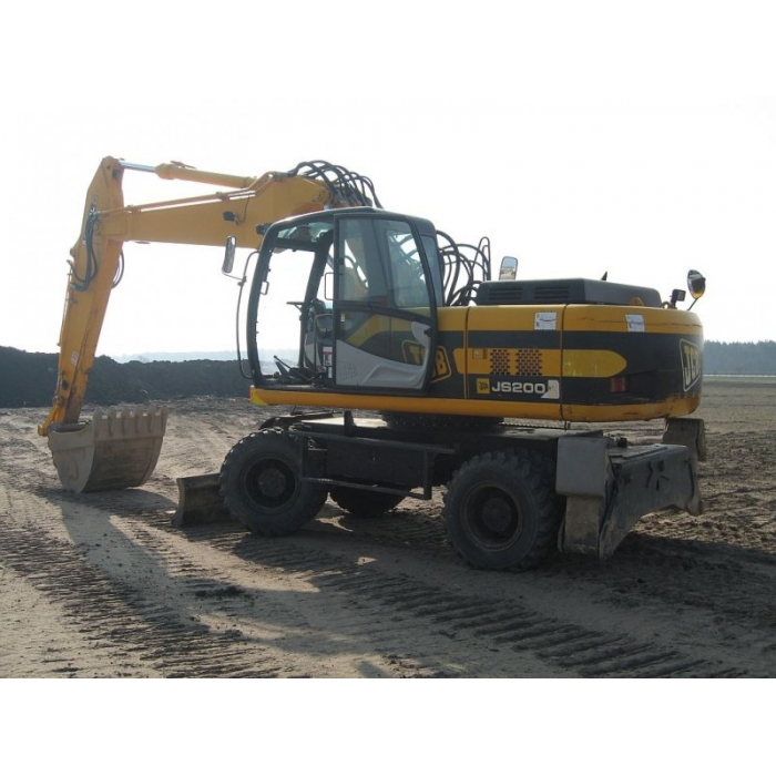 Аренда колесного экскаватора JCB JS 200W