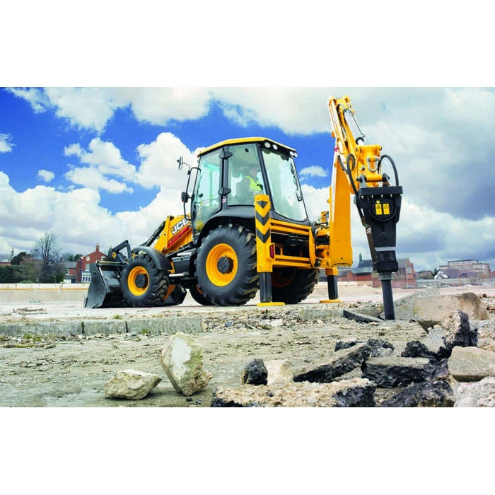 Аренда экскаватора-погрузчика JCB 3CX Super с гидромолотом