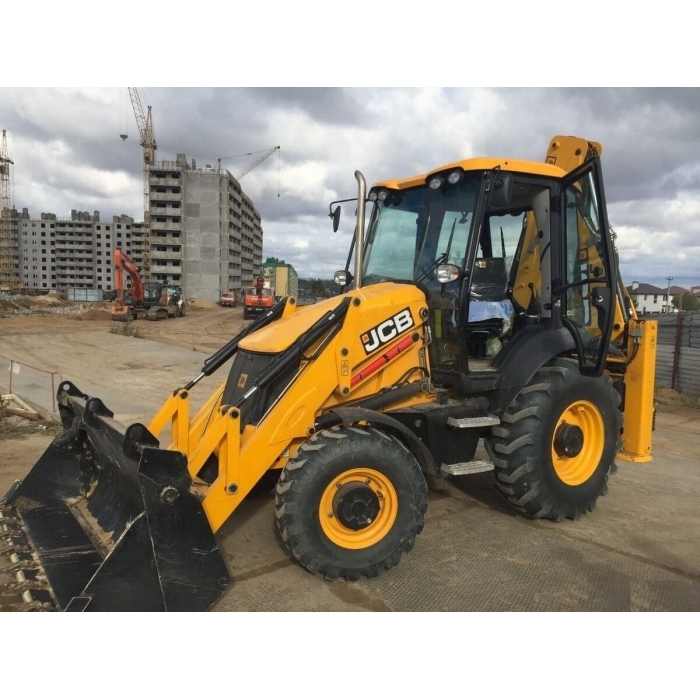 Аренда экскаватора-погрузчика JCB 3CX с вилами