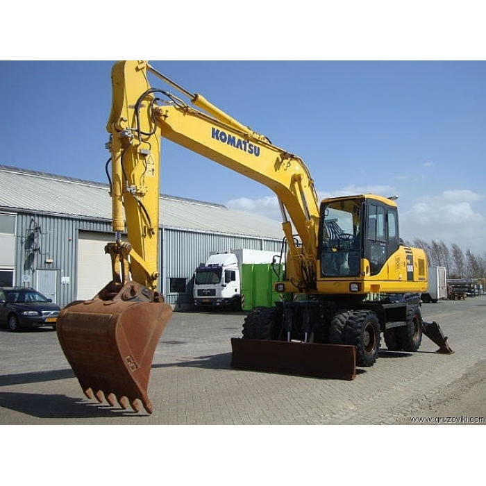 Аренда экскаватора Komatsu PW 180-7